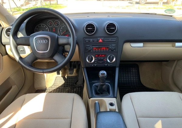 Audi A3 cena 18750 przebieg: 197170, rok produkcji 2006 z Goleniów małe 562